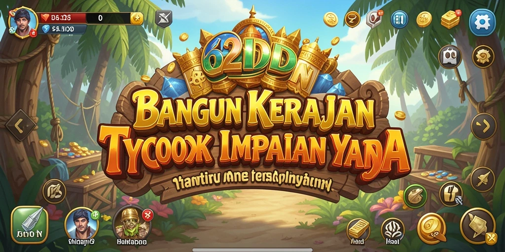 Screenshot menampilkan momen seru dalam gameplay Tycoon 62IDN.
