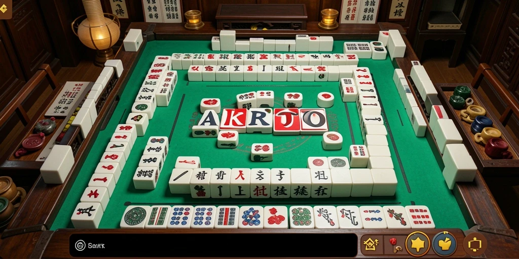 Tampilan gameplay <strong>AKARTOTO</strong> yang menarik dan penuh warna.