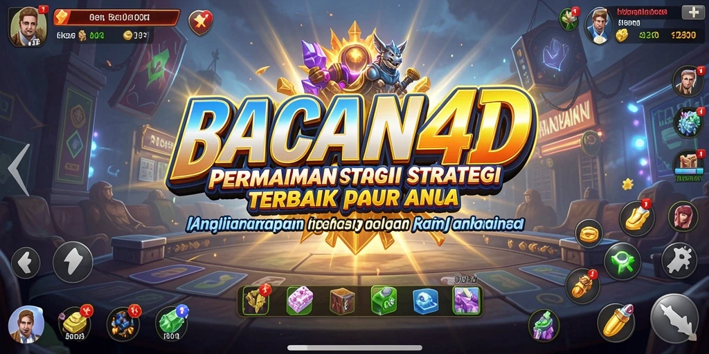 Tampilan gameplay <strong>BACAN4D</strong> yang seru dan strategis.