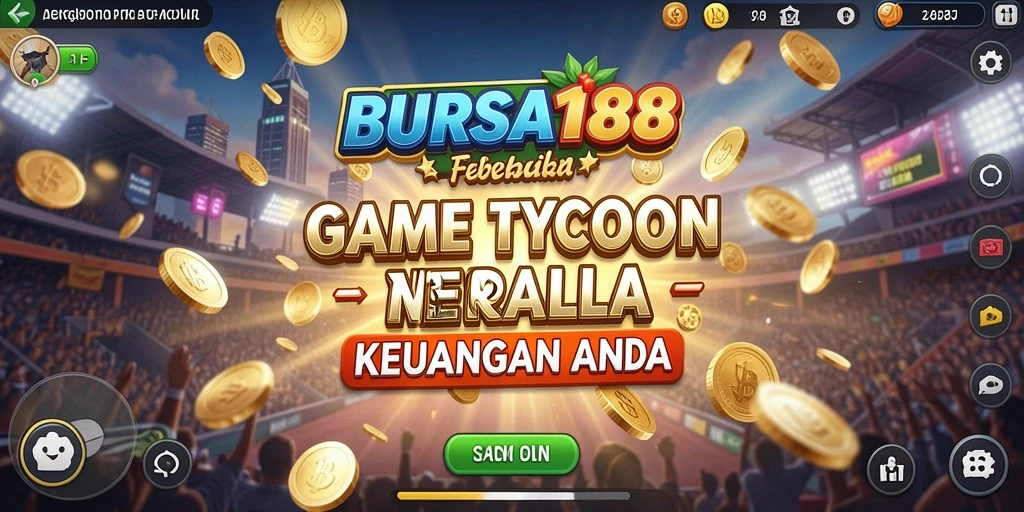 Tampilan gameplay menarik dari BURSA188 yang menampilkan strategi Tycoon.