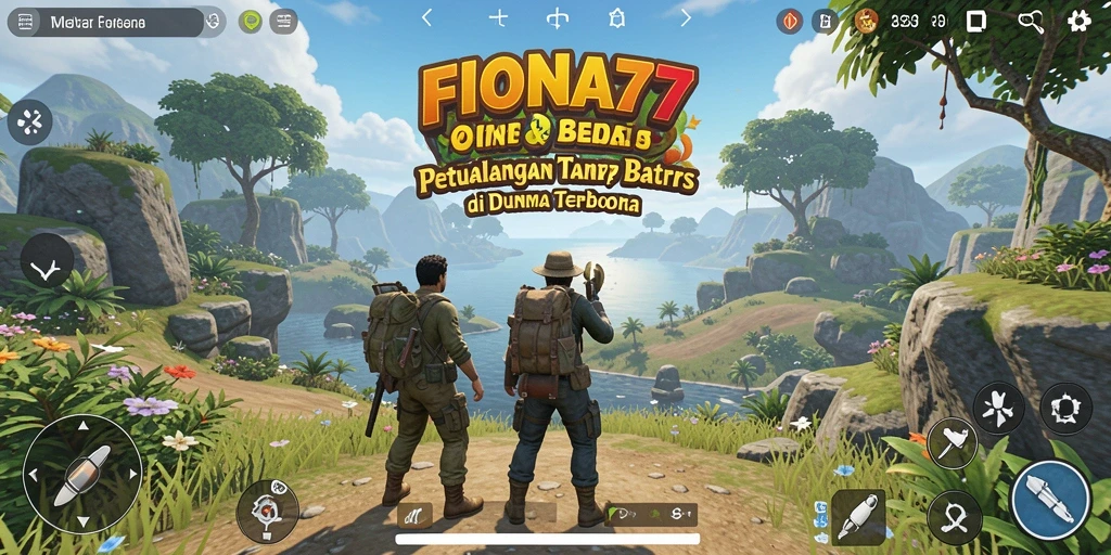 Tampilan menakjubkan dari gameplay dunia terbuka FIONA77.