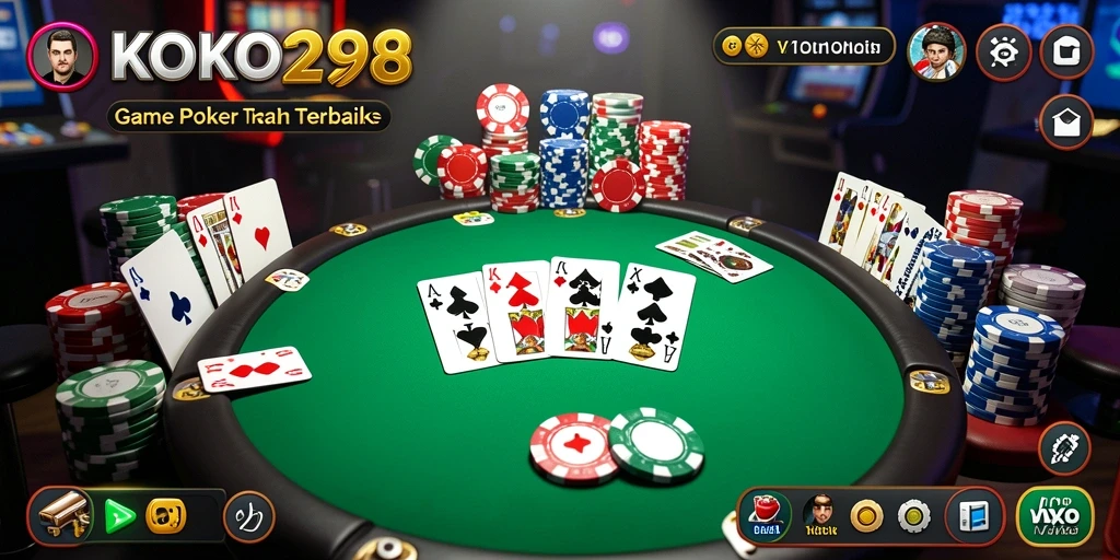 Screenshot gameplay poker KOKO288 yang menarik dan penuh aksi.