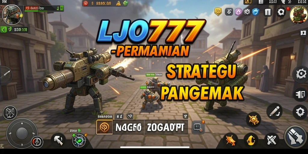 Tampilan gameplay LJO777 yang kompetitif dan strategis.