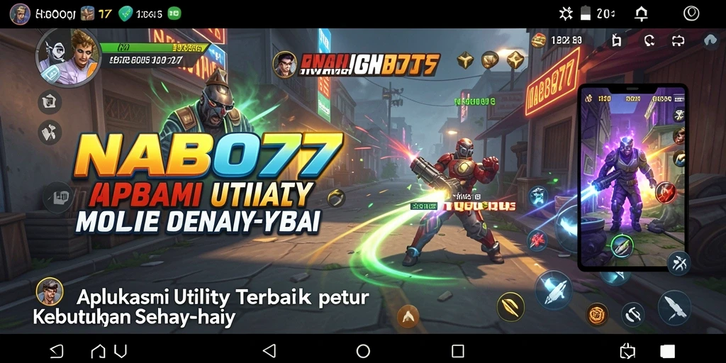 Antarmuka pengguna NABOB77 yang sederhana dan efektif.