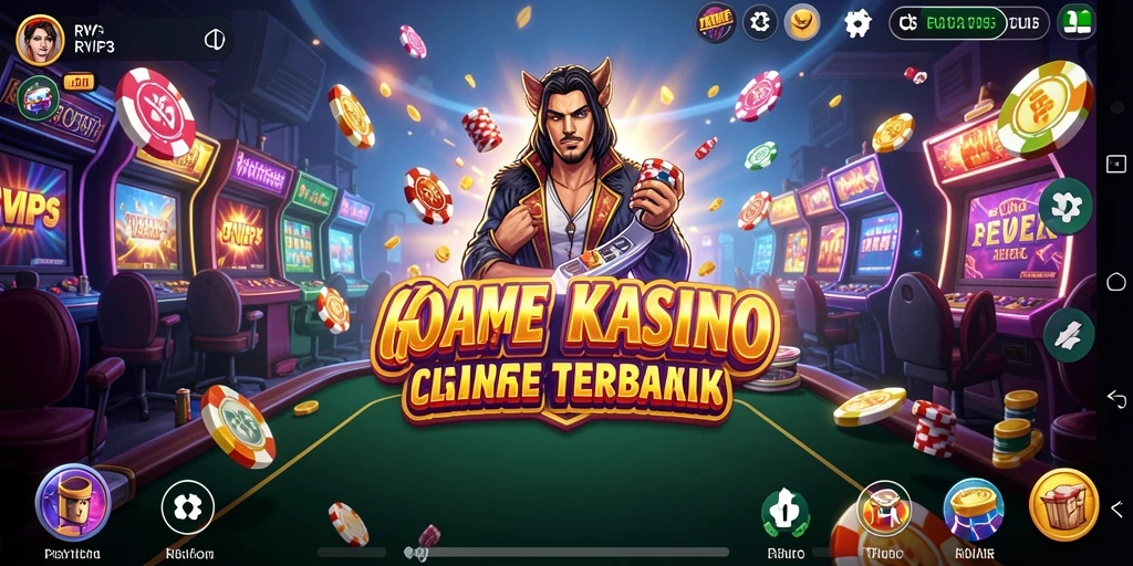 Tampilan menarik dari gameplay Kasino RVIP3 yang menantang.