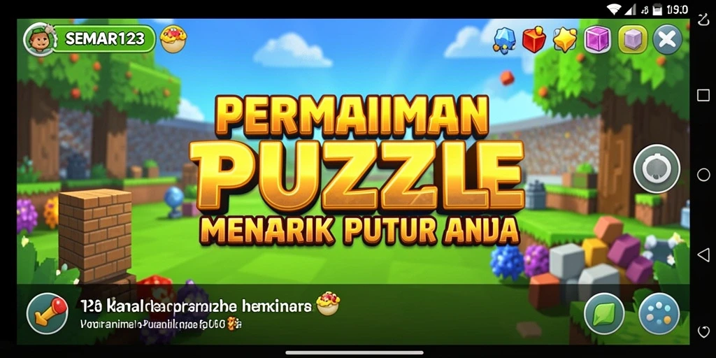 Screenshot SEMAR123 menampilkan level Puzzle yang menarik dan penuh tantangan.