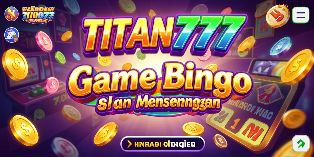 Screenshot utama TITAN777 menampilkan gameplay bingo yang seru dan interaktif.